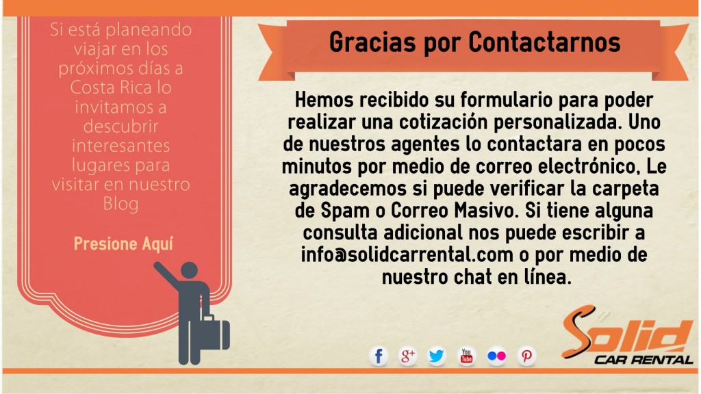 Gracias por Contactarnos